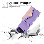 Недорогие Чехлы для Samsung-телефон Кейс для Назначение Z-флип 6 Z Flip 5 Z Flip 4 Z Flip 3 Кейс на заднюю панель со стендом с ремешком с ремешком на запястье Ретро ТПУ Кожа PU