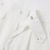 abordables Mince-Homme pantalon de costume Pantalon Pantalon plissé Pantalon de costume Pantalon Gurkha Poche Taille haute Plein Confort Mariage Bureau Travail Elégant Rétro Vintage Noir Blanche Taille haute