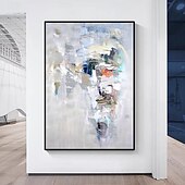 cheap Abstract Paintings-Mintura Handmade Abstract Texture Oil Paintings On Canvas Wall Art Decoration Modern Picture For Home Decor Rolled Frameless Unstretched Painting