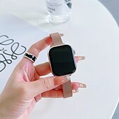 olcso Apple óraszíjak-Solo Loop Kompatibilis valamivel Apple Watch óraszíj 38mm 40mm 41mm 42mm 44mm 45mm 49mm Fém kapocs ötvözet Csere óraszíj mert iwatch Ultra 2 Series 9 8 7 SE 6 5 4 3 2 1
