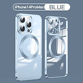 お買い得  iPhone用ケース-電話 ケース 用途 iPhone 16 Pro Max プラス iPhone 15 プロマックスプラス iPhone 14 13 12 11 Pro Max Plus iPhone 14 Pro Max iPhone 13 12 11 Pro Max バックカバー 磁石バックル ワイヤレス充電をサポート 耐衝撃 レトロ風 TPU 仕上げ