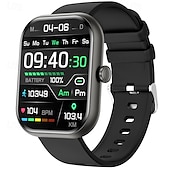 abordables Relojes inteligentes-iMosi ZW65 Reloj inteligente 2.01 pulgada Smartwatch Reloj elegante Bluetooth Monitoreo de temperatura Podómetro Recordatorio de Llamadas Compatible con Android iOS Mujer Hombre Llamadas con Manos