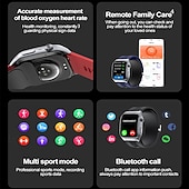 Χαμηλού Κόστους Smartwatch-Αεροσυμπιεστής Αεροθάλλατος Ακριβής Δοκιμή Πίεσης Αίματος ECG ηλεκτροκαρδιογράφημα Παρακολούθηση Θερμοκρασίας Πεδόμετρο Συμβατό με Ασύρματη κλήση Android iOS Γυναίκες Άνδρες Μακράς Αναμονής