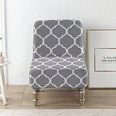 cheap Armchair Cover &amp; Armless Chair Cover-Velvet Accent Chair Covers Luxury High Stretch Armless Chair Slipcovers for Large Chairs, Removable Furniture Protector for Living Dining Room Hotel