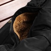 abordables Gilets-Homme Gilet matelassé Gilet polaire Gilet du quotidien Rendez-vous Vacances Mode Décontractées Automne hiver Poche Polyester Chaud Confortable Couleur unie Cachée Boutonné devant Mao Standard Noir