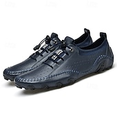 cheap Men&#039;s Sneakers-Men&#039;s White Perforated Casual Shoes with Hand-Stitched Detailing, Breathable Mesh Upper and Comfortable Slip-On Design