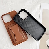 cheap iPhone Cases-Phone Case For iPhone 16 Pro Max Plus iPhone 15 Pro Max Plus iPhone 14 13 12 11 Pro Max Plus iPhone 14 Pro Max iPhone 13 12 11 Pro Max Back Cover with Stand Holder Card Slot Shockproof Retro TPU PU