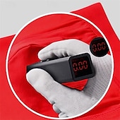 baratos Moda Íntima para Homem Confortável-Homens 1 pc Roupa interior de Natal Patchwork Poliéster Respirável Macio Confortável Gráfico Cintura Média Vermelho Verde