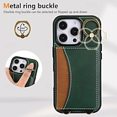 levne Pouzdra pro iPhone-telefon Carcasă Pro iPhone 16 Pro Max Plus iPhone 15 Pro Max Plus iPhone 14 13 12 11 Pro Max Plus iPhone 14 Pro Max iPhone 13 12 11 Pro Max Zadní kryt se stojánkem s poutkem na zápěstí Slot pro kartu