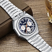 baratos Relógios Quartz-Mini foco multifuncional panda relógio para mulheres aço inoxidável casual moda senhoras à prova d&#039;água quartzo relógio de pulso