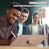 Недорогие чехол для iPad-Таблетка Чехлы панели Назначение Apple iPad Air 11 дюймов (2024 г.) iPad Air 13 дюймов (2024 г.) iPad Про 11 дюймов (2024 г.) iPad Про 13 дюймов (2024 г.) iPad 10,9 дюймов 10-й Айпад Эйр 5-й ipad 9th