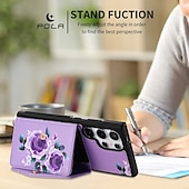 baratos Capa Samsung-telefone Capinha Para S24 Ultra S24 Plus S23 Ultra S23 Plus Capa traseira Com Suporte com cordão com pulseira Retro TPU Couro PU