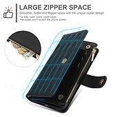 abordables Otras carcasas-teléfono Funda Para Píxel 9 Pro Pixel 9 Pro XL Pixel 8 Pro Pixel 8 Píxel 9 Pixel 7 Pixel 7 Pro Pixel 6 Pixel 6 Pro Funda Trasera con Soporte Cremallera con cordón Retro TPU Cuero de PU