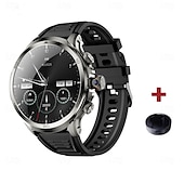baratos Smartwatch-696 H19 Relógio inteligente 1.95 polegada Relógio inteligente Bluetooth Podômetro Aviso de Chamada Monitor de Sono Compatível com Android iOS Masculino satélite Chamadas com Mão Livre Câmera IP 67
