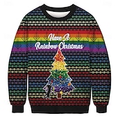 preiswerte Sweatshirts &amp; Hoodies-Anime 3D-Druck 3D Bischofsärmel Kapuzensweatshirt Cartoon Manga Weihnachtsmann Grafik für Paar Herren Damen Erwachsene 3D-Druck  für Weihnachten Karneval Party Festival