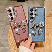 cheap Samsung Cases-Phone Case For S24 Ultra S24 Plus S24 S23 S23 Ultra S23 Plus S22 S22 Plus  Ultra A55 A35 A25 A15 5G S25 Ultra Back Cover Bling Glitter Shiny Shockproof Retro TPU