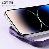 お買い得  iPhone用ケース-電話 ケース 用途 iPhone 16 Pro Max プラス iPhone 15 プロマックスプラス iPhone 14 13 12 11 Pro Max Plus iPhone 14 Pro Max iPhone 13 12 11 Pro Max バックカバー スタンド付き 磁石バックル ワイヤレス充電をサポート レトロ風 TPU アクリル