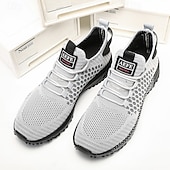 baratos Ténis para Homem-tênis esportivos respiráveis verde neon masculino – tênis de corrida de malha leve com sola acolchoada