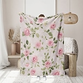 preiswerte Sofadecken &amp; Überwürfe-Blumendecke, weiche und gemütliche Überwurfdecke mit zartem Gänseblümchen-Design, perfekt, um Ihrem Schlafzimmer oder Wohnzimmer Komfort und Charme zu verleihen