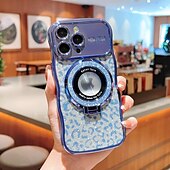 Недорогие Чехлы для iPhone-телефон Кейс для Назначение iPhone 16 15 14 Pro Max Plus iPhone 13 12 11 Pro Max Mini Кейс на заднюю панель со стендом Магнитный Поддержка беспроводной зарядки Ретро Покрытие