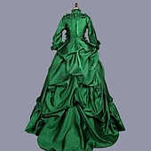 cheap Dresses-Rococo Victorian Ball Gown Party Costume Masquerade Prom Dress Women&#039;s Royal Masquerade Carnival Party Halloween Adults&#039; Dress
