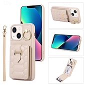 お買い得  iPhone用ケース-電話 ケース 用途 iPhone 16 Pro Max プラス iPhone 15 プロマックスプラス iPhone 14 13 12 11 Pro Max Plus iPhone 14 Pro Max iPhone 13 12 11 Pro Max ウォレットカードケース スタンド付き リストストラップ付き カード挿入口 レトロ風 TPU PUレザー
