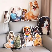 cheap Personalized Textiles-Personalized Memorial Pillow Pet Person- Soft, Cuddly, Duplex Printed, Hand Washable, Contemporary Designed, Zipper Closed, Cotton Filled, All-Season Decorative Throw Pillow for Cherished Memories