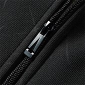 baratos camisolas de lã-Homens Jaqueta de Inverno Casaco de lã Acolchoado Casaco com capuz Zip Up Bolsos Poliéster Forro de Lã Roupa Diária Encontro Férias Padrão Moda Casual Confortável Térmico / Quente Outono &amp; inverno