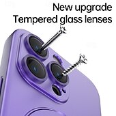 ieftine Carcase iPhone-telefon Maska Pentru iPhone 16 Pro Max Plus iPhone 15 Pro Max Plus iPhone 14 13 12 Pro Max Plus iPhone 14 Pro Max iPhone 13 12 Pro Max Capac Spate rezista Magnetic Acceptă încărcarea fără fir Retro