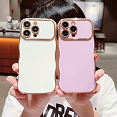 economico Cover per iPhone-telefono Custodia Per iPhone 17 Pro Max 17 Air 15 14 Pro Max Plus 13 12 11 Pro Max Copertura Posteriore Resistente agli urti Retrò Placcatura