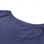 cheap Running Tee &amp; Tank Tops-Men&#039;s Running T-Shirt Compression Shirt Long Sleeve Tee Tshirt Casual Athleisure Fall Breathable Quick Dry Gym Workout Running Walking Sportswear Activewear Solid Colored Black White Blue