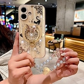 お買い得  iPhone用ケース-電話 ケース 用途 iPhone 16 Pro Max プラス iPhone 15 プロマックスプラス iPhone 14 Pro Max iPhone 14 Pro Max Plus iPhone 13 Pro Max バックカバー スタンド付き 磁石バックル ワイヤレス充電をサポート レトロ風 TPU PC