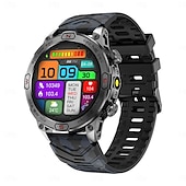 cheap Smartwatch-KC86 Smart Watch 1.43 AMOLED Screen 1ATM Waterproof Compass Altitude Barometer LED Flashlight Sports Watch