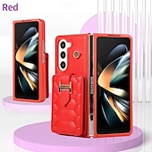 economico Cover Samsung-telefono Custodia Per Z Fold 5 Z Fold 4 Z Fold 3 Per retro con cordino con cinturino da polso Slot per schede Retrò TPU pelle sintetica