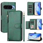 levne Ostatní pouzdra-telefon Carcasă Pro Google Pixel 9 Pro Pixel 9 Pro XL Pixel 8 Pro Pixel 8 Pixel 9 Pixel 7 Pixel 7 Pro Pixel 6 Pixel 6 Pro Pouzdro na peněženku se stojánkem Zip Ochrana celého těla Retro TPU PU kůže