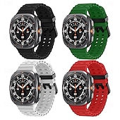 baratos Pulseiras de relógio Samsung-4 pacotes Pulseiras de Relógio para Samsung Assistir Ultra Silicone Substituição Alça Ajustável Banda do Oceano Pulseira