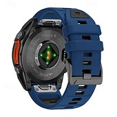 preiswerte Garmin-Uhrenarmbänder-Uhrenarmband für Garmin Fenix 8 47mm 51mm 7X 6 6X Pro Epix Pro Instinct 2X Approach S70 S62 S60 Forerunner 955 945 Epix Marq Descent Quatix 22mm 26mm Silikon Ersatz Gurt Quick Fit Verstellbar