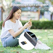 abordables Gadgets Bluetooth-Nuevo estilo con pantalla de visualización adaptador bluetooth 5.4 receptor transmisor manos libres para automóvil adaptador de audio bluetooth aux