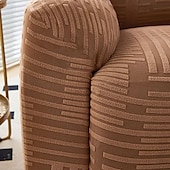 baratos Cadeira Reclinável &amp; Cadeirões-capas de sofá reclináveis jacquard capa de sofá 4 peças conjunto capa de cadeira reclinável, protetor de móveis elástico de elastano capa de sofá macia com fundo elástico
