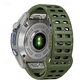 halpa Garmin kellonauhat-Kellon ranneke varten Garmin Fenix 8 47mm 51mm 7X 6 6X Pro Epix Pro Instinct 2X Approach S70 S62 S60 Forerunner 955 945 Epix Marq Descent Quatix 22mm 26mm Silikoni Korvaus Hihna Quick Fit Karu