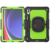 זול כיסוי טאבלט Samsung-לוּחַ כיסויים מכסים ל עבור Samsung Galaxy Tab S9 Plus 12.4&quot; S9 Ultra 14.6&quot; S8 Ultra 14.6&#039;&#039; נייד ידית מחזיק עפרונות תבנית גאומטרית PC