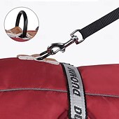 cheap Coats-Dog Coat Jacket Parka Jacket with Harness Reflective Warm Water-Resistant Outdoor Dog Clothing for Medium Large