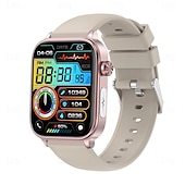 cheap Smartwatch-ET570 Smart Watch ECG Bluetooth Call AI Voice SOS Non-invasive Blood Glucose Health Monitor 1.96inch Sport Smartwatch