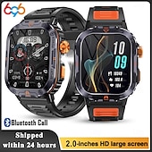 abordables Pulseras inteligentes-696 NX20 Reloj inteligente 2 pulgada Pulsera inteligente Bluetooth Podómetro Recordatorio de Llamadas Seguimiento del Sueño Compatible con Android iOS Hombre Llamadas con Manos Libres Recordatorio de