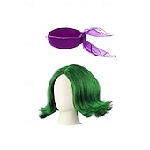 abordables Disfraces de niñas-ALEGRÍA Traje de cosplay Pelucas de Cosplay Estilo lindo for Chica Niños Carnaval Rendimiento Fiesta
