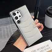 Недорогие Чехлы для Samsung-телефон Кейс для Назначение S24 S24 Ultra Plus S23 Ultra Plus S23 S22 S22 Плюс Ультра S25 Ультра Кейс на заднюю панель со стендом Магнитный Поддержка беспроводной зарядки Ретро ТПУ ПК Кожа PU