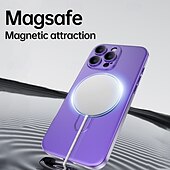 ieftine Carcase iPhone-telefon Maska Pentru iPhone 16 Pro Max Plus iPhone 15 Pro Max Plus iPhone 14 13 12 Pro Max Plus iPhone 14 Pro Max iPhone 13 12 Pro Max Capac Spate rezista Magnetic Acceptă încărcarea fără fir Retro