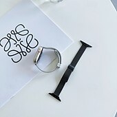 olcso Apple óraszíjak-Solo Loop Kompatibilis valamivel Apple Watch óraszíj 38mm 40mm 41mm 42mm 44mm 45mm 49mm Fém kapocs ötvözet Csere óraszíj mert iwatch Ultra 2 Series 9 8 7 SE 6 5 4 3 2 1