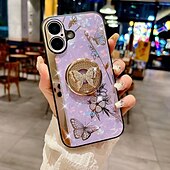 cheap iPhone Cases-Phone Case For iPhone 16 Pro Max Plus iPhone 15 Pro Max Plus iPhone 14 13 12 11 Pro Max Plus iPhone 14 Pro Max iPhone 13 12 11 Pro Max Back Cover with Stand Holder with Wrist Strap Shockproof Retro