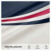 お買い得  メンズ ジオメトリック ポロ-男性用 ストライプ ジップポロシャツ ゴルフシャツ 半袖 ポロシャツ 襟付きシャツ カジュアル バケーションウェア フォーマルウェア フェスティバルウェア 3Dプリント クォータージップポロ 夏 春 ブルー